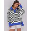 imageANRABESS Womens Sweatshirts Oversized Casual Loose Button Up Henley Pullover Top High Low Split 2025 Fall Fashion OutfitsBlack White