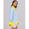 imageANRABESS Womens Sweatshirts Oversized Casual Loose Button Up Henley Pullover Top High Low Split 2025 Fall Fashion OutfitsBule White