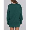 imageANRABESS Womens Sweatshirts Oversized Casual Loose Button Up Henley Pullover Top High Low Split 2025 Fall Fashion OutfitsForest