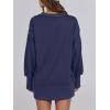 imageANRABESS Womens Sweatshirts Oversized Casual Loose Button Up Henley Pullover Top High Low Split 2025 Fall Fashion OutfitsNavy Blue