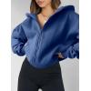 imageANRABESS Womens Zip Up Hoodies Oversized Sweatshirt Long Sleeve Fleece Jackets Coat Workout Y2K Outfits 2025 Fall TrendyDeep Blue