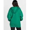 imageANRABESS Womens Zip Up Hoodies Oversized Sweatshirt Long Sleeve Fleece Jackets Coat Workout Y2K Outfits 2025 Fall TrendyDeep Green