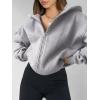 imageANRABESS Womens Zip Up Hoodies Oversized Sweatshirt Long Sleeve Fleece Jackets Coat Workout Y2K Outfits 2025 Fall TrendyGrey