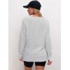 imageANRABESS Sweatshirts for women 2024 Fall Fashion Shirts Long Sleeve Crewneck Lightweight Side Split Casual Pullover TopLight Grey