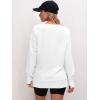 imageANRABESS Sweatshirts for women 2024 Fall Fashion Shirts Long Sleeve Crewneck Lightweight Side Split Casual Pullover TopWhite
