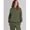imageANRABESS Womens 2 Piece Outfits Lounge Hoodie Oversized Sweatshirt Jogger Sweatpants Y2K Tracksuit Sweatsuit Set Fall ClothesArmy Green