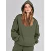 imageANRABESS Womens 2 Piece Outfits Lounge Hoodie Oversized Sweatshirt Jogger Sweatpants Y2K Tracksuit Sweatsuit Set Fall ClothesArmy Green