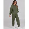 imageANRABESS Womens 2 Piece Outfits Lounge Hoodie Oversized Sweatshirt Jogger Sweatpants Y2K Tracksuit Sweatsuit Set Fall ClothesArmy Green
