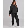 imageANRABESS Womens 2 Piece Outfits Lounge Hoodie Oversized Sweatshirt Jogger Sweatpants Y2K Tracksuit Sweatsuit Set Fall ClothesBlack