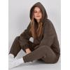 imageANRABESS Womens 2 Piece Outfits Lounge Hoodie Oversized Sweatshirt Jogger Sweatpants Y2K Tracksuit Sweatsuit Set Fall ClothesBrown