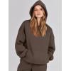 imageANRABESS Womens 2 Piece Outfits Lounge Hoodie Oversized Sweatshirt Jogger Sweatpants Y2K Tracksuit Sweatsuit Set Fall ClothesBrown