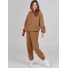 imageANRABESS Womens 2 Piece Outfits Lounge Hoodie Oversized Sweatshirt Jogger Sweatpants Y2K Tracksuit Sweatsuit Set Fall ClothesCoffee