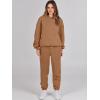 imageANRABESS Womens 2 Piece Outfits Lounge Hoodie Oversized Sweatshirt Jogger Sweatpants Y2K Tracksuit Sweatsuit Set Fall ClothesCoffee