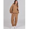 imageANRABESS Womens 2 Piece Outfits Lounge Hoodie Oversized Sweatshirt Jogger Sweatpants Y2K Tracksuit Sweatsuit Set Fall ClothesCoffee