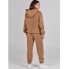 imageANRABESS Womens 2 Piece Outfits Lounge Hoodie Oversized Sweatshirt Jogger Sweatpants Y2K Tracksuit Sweatsuit Set Fall ClothesCoffee