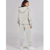 imageANRABESS Womens 2 Piece Outfits Lounge Hoodie Oversized Sweatshirt Jogger Sweatpants Y2K Tracksuit Sweatsuit Set Fall ClothesGrey