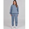 imageANRABESS Womens 2 Piece Outfits Lounge Hoodie Oversized Sweatshirt Jogger Sweatpants Y2K Tracksuit Sweatsuit Set Fall ClothesGrey Blue
