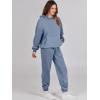 imageANRABESS Womens 2 Piece Outfits Lounge Hoodie Oversized Sweatshirt Jogger Sweatpants Y2K Tracksuit Sweatsuit Set Fall ClothesGrey Blue