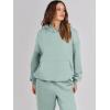 imageANRABESS Womens 2 Piece Outfits Lounge Hoodie Oversized Sweatshirt Jogger Sweatpants Y2K Tracksuit Sweatsuit Set Fall ClothesLake