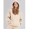 imageANRABESS Womens 2 Piece Outfits Lounge Hoodie Oversized Sweatshirt Jogger Sweatpants Y2K Tracksuit Sweatsuit Set Fall ClothesLight Yellow