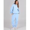 imageANRABESS Womens 2 Piece Outfits Lounge Hoodie Oversized Sweatshirt Jogger Sweatpants Y2K Tracksuit Sweatsuit Set Fall ClothesSky