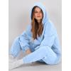 imageANRABESS Womens 2 Piece Outfits Lounge Hoodie Oversized Sweatshirt Jogger Sweatpants Y2K Tracksuit Sweatsuit Set Fall ClothesSky