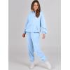 imageANRABESS Womens 2 Piece Outfits Lounge Hoodie Oversized Sweatshirt Jogger Sweatpants Y2K Tracksuit Sweatsuit Set Fall ClothesSky