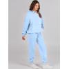 imageANRABESS Womens 2 Piece Outfits Lounge Hoodie Oversized Sweatshirt Jogger Sweatpants Y2K Tracksuit Sweatsuit Set Fall ClothesSky