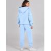imageANRABESS Womens 2 Piece Outfits Lounge Hoodie Oversized Sweatshirt Jogger Sweatpants Y2K Tracksuit Sweatsuit Set Fall ClothesSky