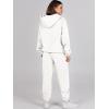 imageANRABESS Womens 2 Piece Outfits Lounge Hoodie Oversized Sweatshirt Jogger Sweatpants Y2K Tracksuit Sweatsuit Set Fall ClothesWhite
