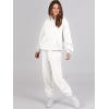imageANRABESS Womens 2 Piece Outfits Lounge Hoodie Oversized Sweatshirt Jogger Sweatpants Y2K Tracksuit Sweatsuit Set Fall ClothesWhite
