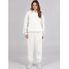 imageANRABESS Womens 2 Piece Outfits Lounge Hoodie Oversized Sweatshirt Jogger Sweatpants Y2K Tracksuit Sweatsuit Set Fall ClothesWhite