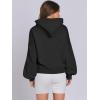 imageANRABESS Womens Oversized Hoodies Lantern sleeve Fleece Sweatshirts 2024 Winter Loose Pullover Preppy Top ClothesBlack