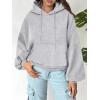 imageANRABESS Womens Oversized Hoodies Lantern sleeve Fleece Sweatshirts 2024 Winter Loose Pullover Preppy Top ClothesGrey