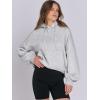 imageANRABESS Womens Oversized Hoodies Lantern sleeve Fleece Sweatshirts 2024 Winter Loose Pullover Preppy Top ClothesGrey