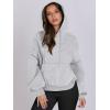 imageANRABESS Womens Oversized Hoodies Lantern sleeve Fleece Sweatshirts 2024 Winter Loose Pullover Preppy Top ClothesGrey