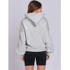 imageANRABESS Womens Oversized Hoodies Lantern sleeve Fleece Sweatshirts 2024 Winter Loose Pullover Preppy Top ClothesGrey