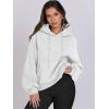 imageANRABESS Womens Oversized Hoodies Lantern sleeve Fleece Sweatshirts 2024 Winter Loose Pullover Preppy Top ClothesWhite