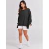 imageANRABESS Womens Oversized Sweatshirts Crew Neck Long Sleeve Shirts Casual Loose Slit 2025 Fall ClothesBlack