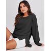 imageANRABESS Womens Oversized Sweatshirts Crew Neck Long Sleeve Shirts Casual Loose Slit 2025 Fall ClothesBlack