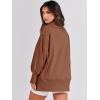 imageANRABESS Womens Oversized Sweatshirts Crew Neck Long Sleeve Shirts Casual Loose Slit 2025 Fall ClothesCaramel