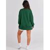 imageANRABESS Womens Oversized Sweatshirts Crew Neck Long Sleeve Shirts Casual Loose Slit 2025 Fall ClothesDeep Green