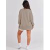 imageANRABESS Womens Oversized Sweatshirts Crew Neck Long Sleeve Shirts Casual Loose Slit 2025 Fall ClothesKhaki