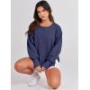 imageANRABESS Womens Oversized Sweatshirts Crew Neck Long Sleeve Shirts Casual Loose Slit 2025 Fall ClothesNavy Blue