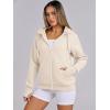 imageANRABESS Womens Zip Up Hoodies Fleece Jackets Long Sleeve Sweatshirts Pockets Casual Fall Fashion Preppy Outfits Y2k ClothesApricot