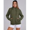 imageANRABESS Womens Zip Up Hoodies Fleece Jackets Long Sleeve Sweatshirts Pockets Casual Fall Fashion Preppy Outfits Y2k ClothesArmy Green