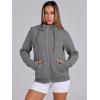 imageANRABESS Womens Zip Up Hoodies Fleece Jackets Long Sleeve Sweatshirts Pockets Casual Fall Fashion Preppy Outfits Y2k ClothesDeep Grey