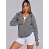 imageANRABESS Womens Zip Up Hoodies Fleece Jackets Long Sleeve Sweatshirts Pockets Casual Fall Fashion Preppy Outfits Y2k ClothesDeep Grey