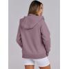imageANRABESS Womens Zip Up Hoodies Fleece Jackets Long Sleeve Sweatshirts Pockets Casual Fall Fashion Preppy Outfits Y2k ClothesGrey Purple