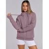imageANRABESS Womens Zip Up Hoodies Fleece Jackets Long Sleeve Sweatshirts Pockets Casual Fall Fashion Preppy Outfits Y2k ClothesGrey Purple